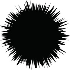 Fototapeta premium Cartoon effect line black flash 4.eps