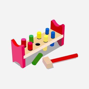 wooden pound