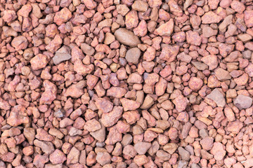 Stone pebbles texture background for interior exterior decoration and industrial construction concept design.