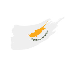 Cyprus flag, vector illustration