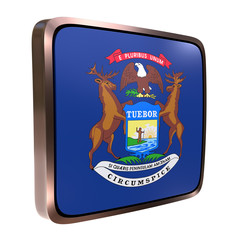 Michigan flag icon