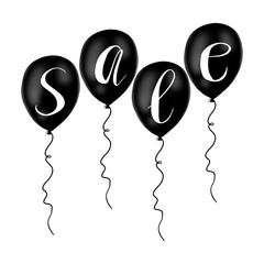 Sale Isolated on a White Background Hand Drawn Illustration