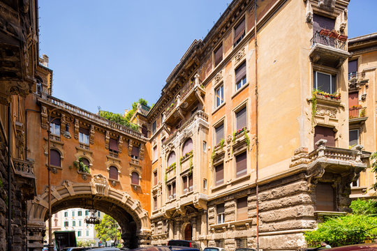 Coppede Quarter, Rome, Italy