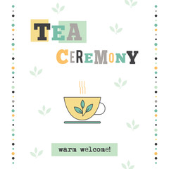 Tea ceremony banner
