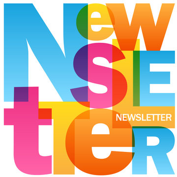 NEWSLETTER Vector Letters Icon
