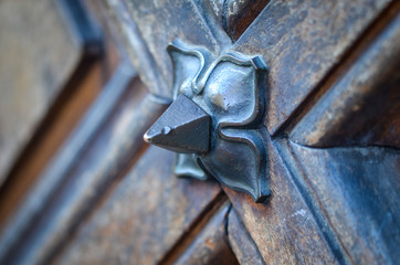 ancient doors - close up view