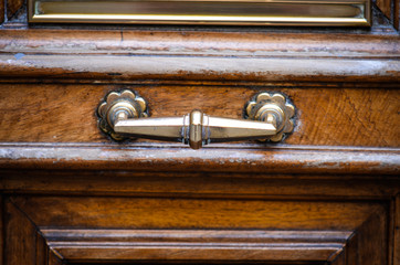 ancient doors - close up view