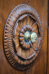 ancient doors - close up view