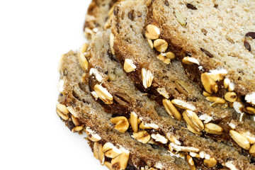 Sliced wholemeal bread