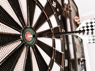 Volltreffer beim Dart