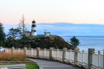 northhead light house over looking water