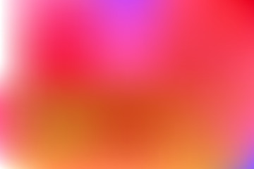 Colorful gradient mesh background in bright colors. Abstract blurred smooth vector illustration