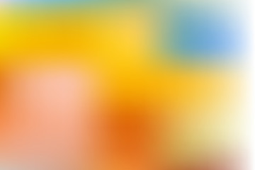 Colorful gradient mesh background in bright colors. Abstract blurred smooth vector illustration