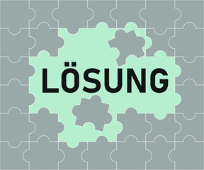 Puzzle, Lösung