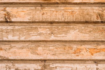 Beautiful wooden background - old light horizontal boards