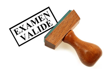 Tampon examen validé 