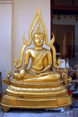 Golden statue of Buddha, Thailand