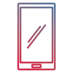 smartphone device isolated icon vector illustration design