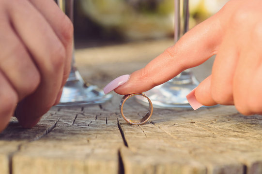 Bride's Finger with Ring