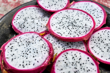 Colorful exotic fruit