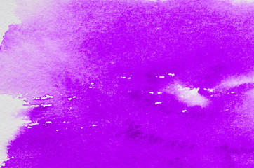 Abstract pink watercolor background