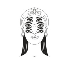 Vintage circus illustrations collection.