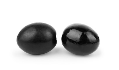 stuffed olives isolated on white background