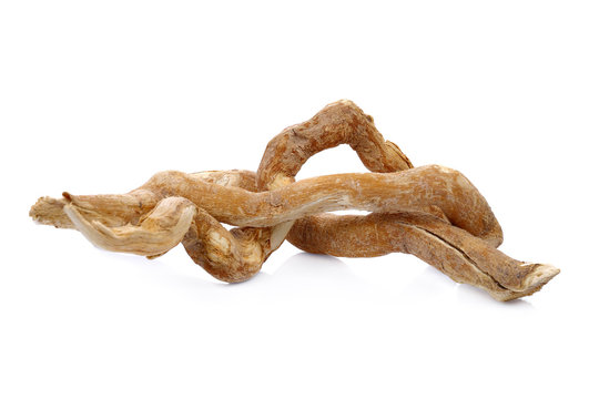 eurycoma longifolia on white background