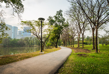 Footpath in Public Park
