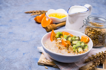Oatmeal with fruit