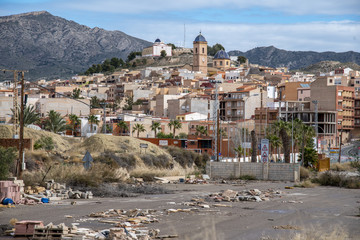 El ladrillo como arte  Pueblo manufacturero de cerámica artístico y artesanal seco y caluroso en la costa mediterránea en España
