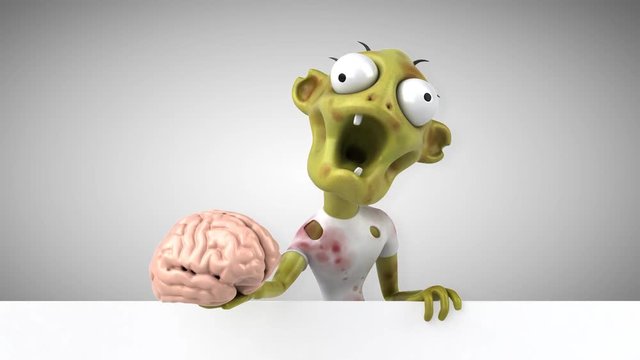 Fun zombie - 3D Animation