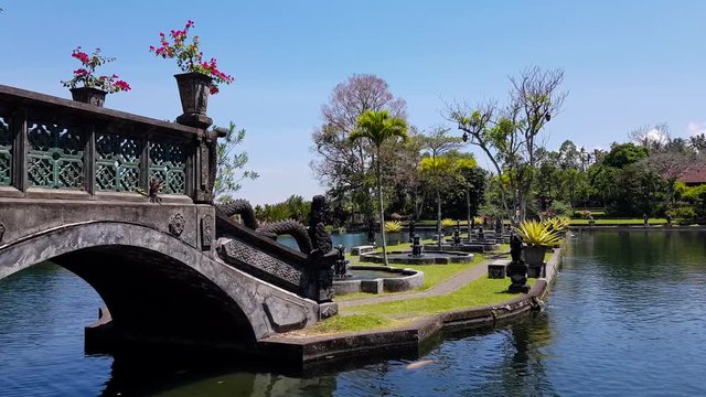 Tirta Gangga - the water palace in Bali.