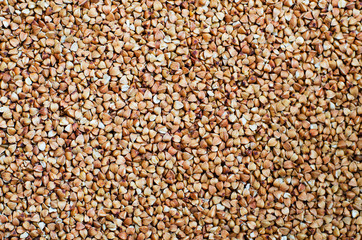Buckwheat. Background. Texture. Copy spaсe