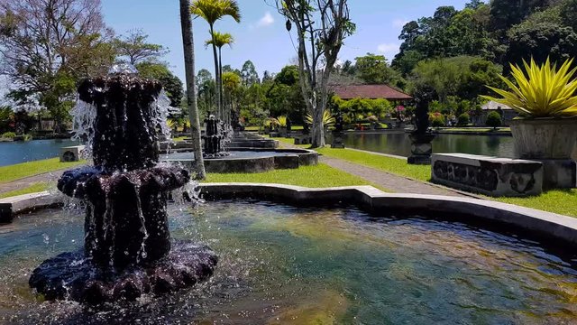 Tirta Gangga - the water palace in Bali.