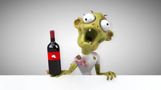 Fun zombie - 3D Animation