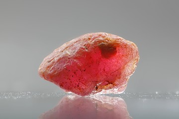Red ruby from Lapland