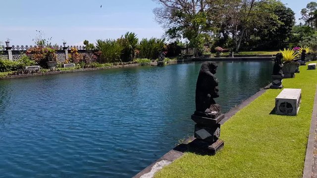 Tirta Gangga - the water palace in Bali.