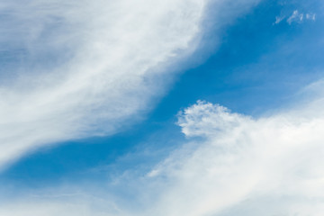 Cloud and blue sky background
