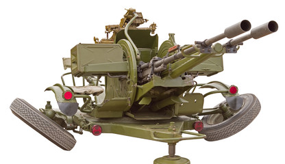 Anti-aircraft twin-barreled auto-cannon ZU-23