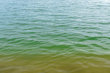 Empty water wave for background - empty natural