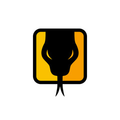 Obraz premium wąż znak symbol ikona logo szablon logo