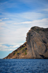 Rock of the Indian Head above the Sea at La Ciotat