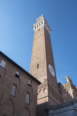 Obraz premium Siena, Italy: Piazza del Campo