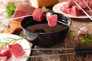 beef fondue party