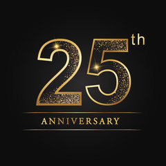 anniversary,aniversary, twenty-five years anniversary celebration logotype. 25th anniversary logo. twenty-five years.