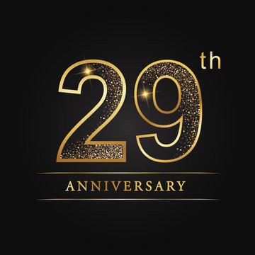 anniversary,aniversary, twenty-nine years anniversary celebration logotype. 29th anniversary logo. twenty-nine years.