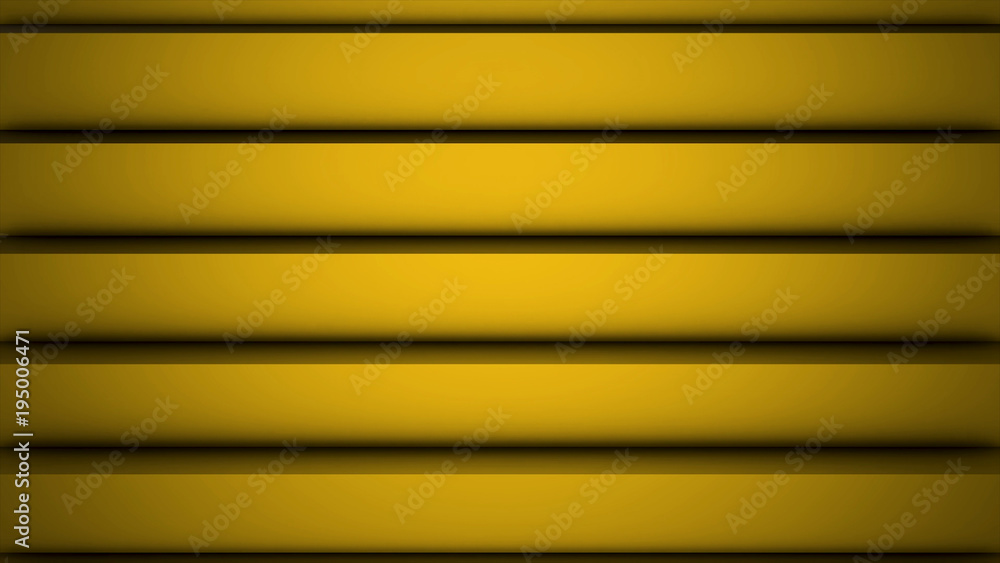 Poster yellow polygonal geometric surface. computer generated seamless loop abstract motion background for 