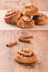 Cinnamon rolls. 
