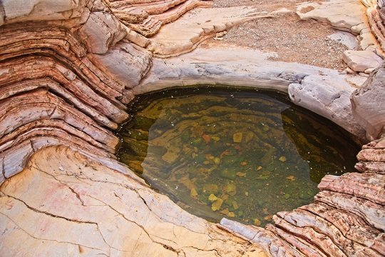 Rocks in nature